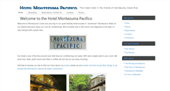 Desktop Screenshot of montezumapacifico.com